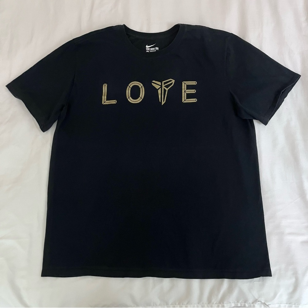 Nike Kobe Bryant Legend Mamba Day Final Game Black Gold 2016 XL Shirt